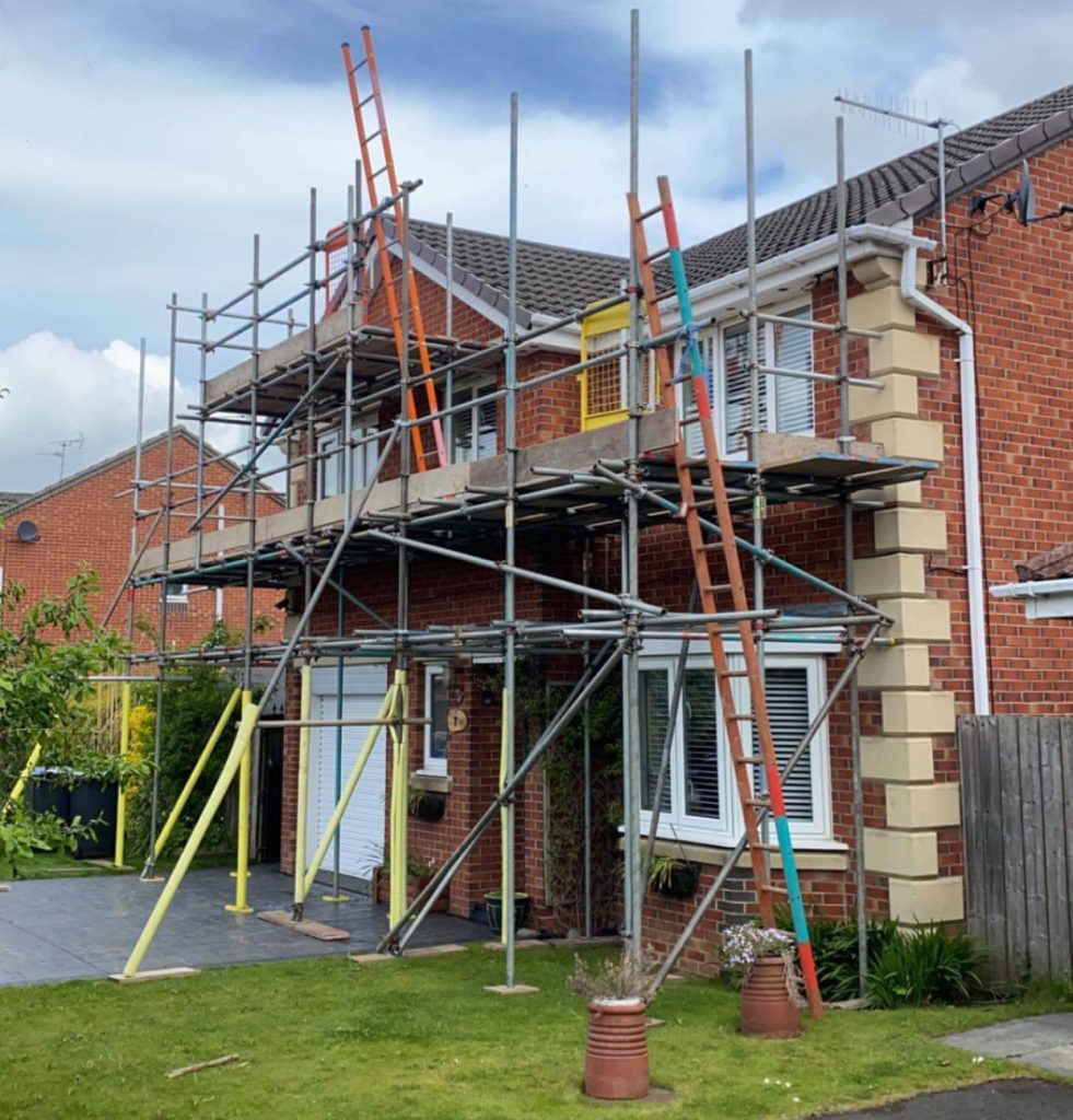 scaffolding sunderland residential scaffolding