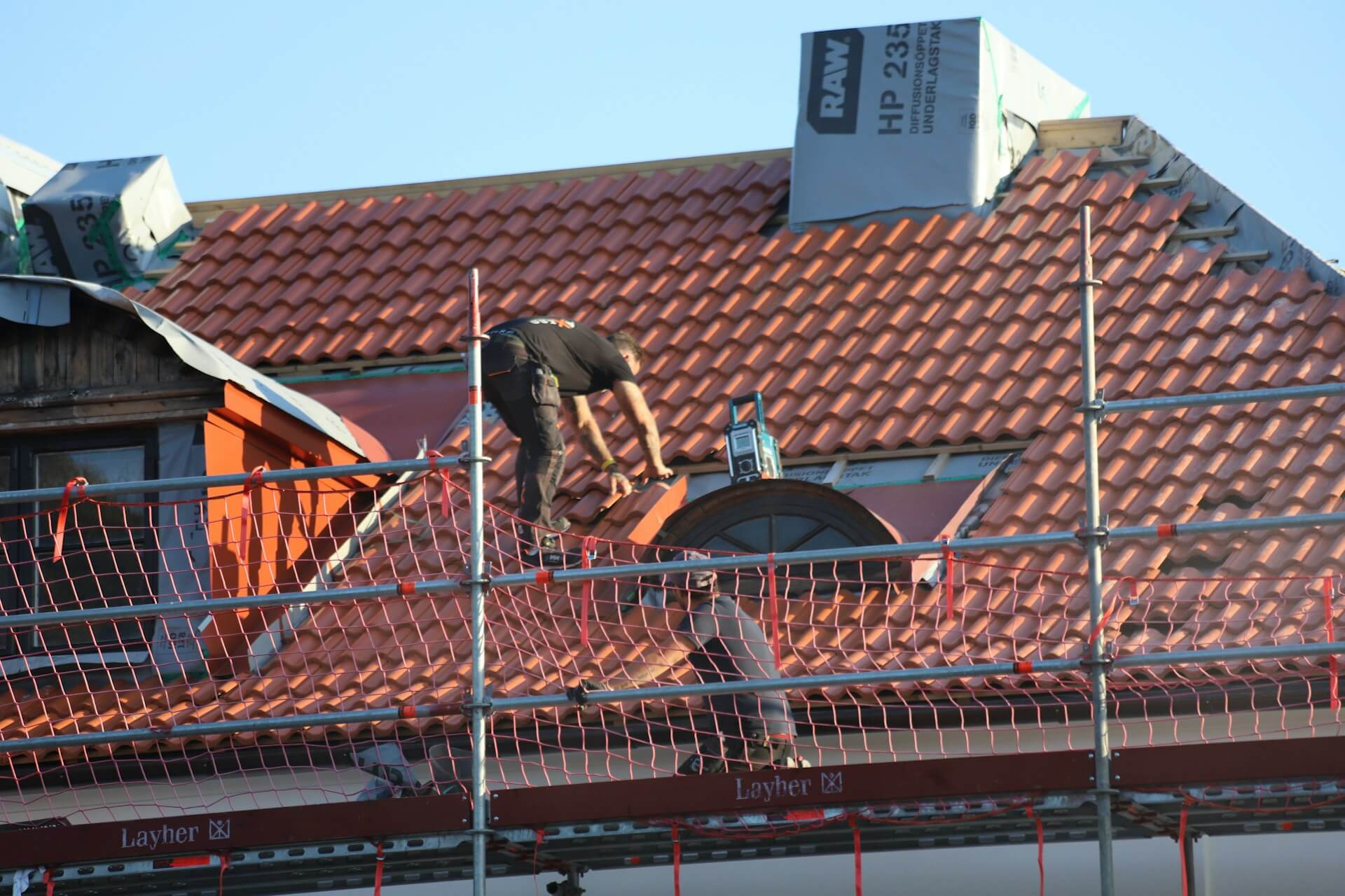 temporary roof scaffolding in sunderland